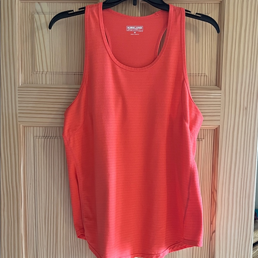 Kirkland Orange‎ Coral Tank Top size Medium